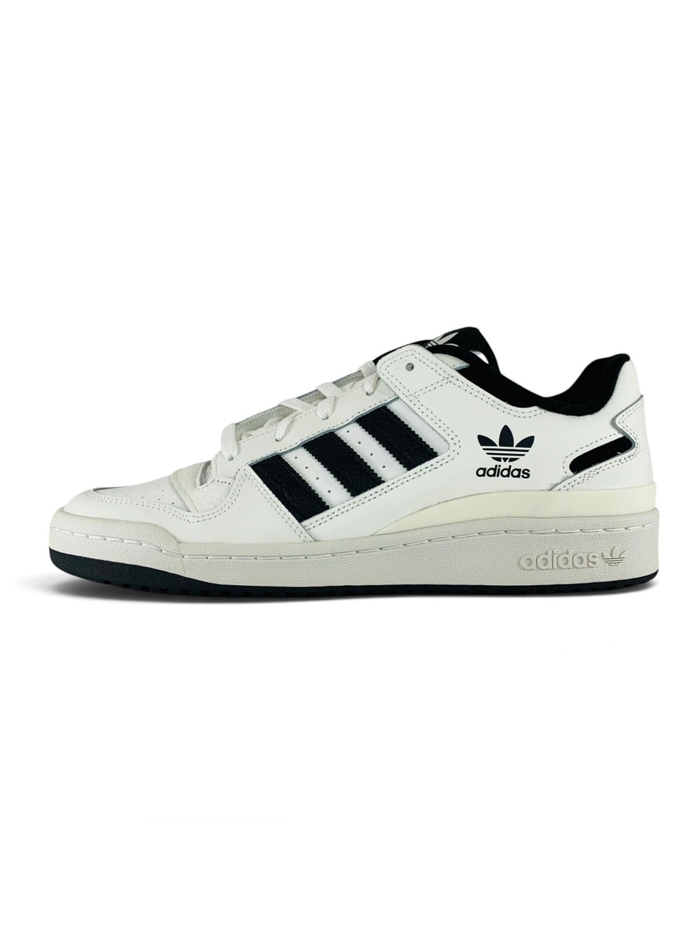 adidas Forum Low CL White Black Casual Sneakers Men's Shoes IH7830